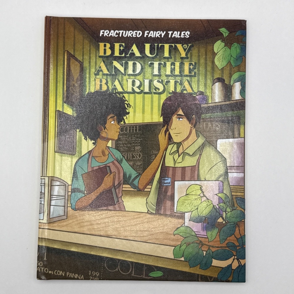 Beauty and the Barista by Mangels, Andy Fractured Fairy Tales Hardback Abdobooks